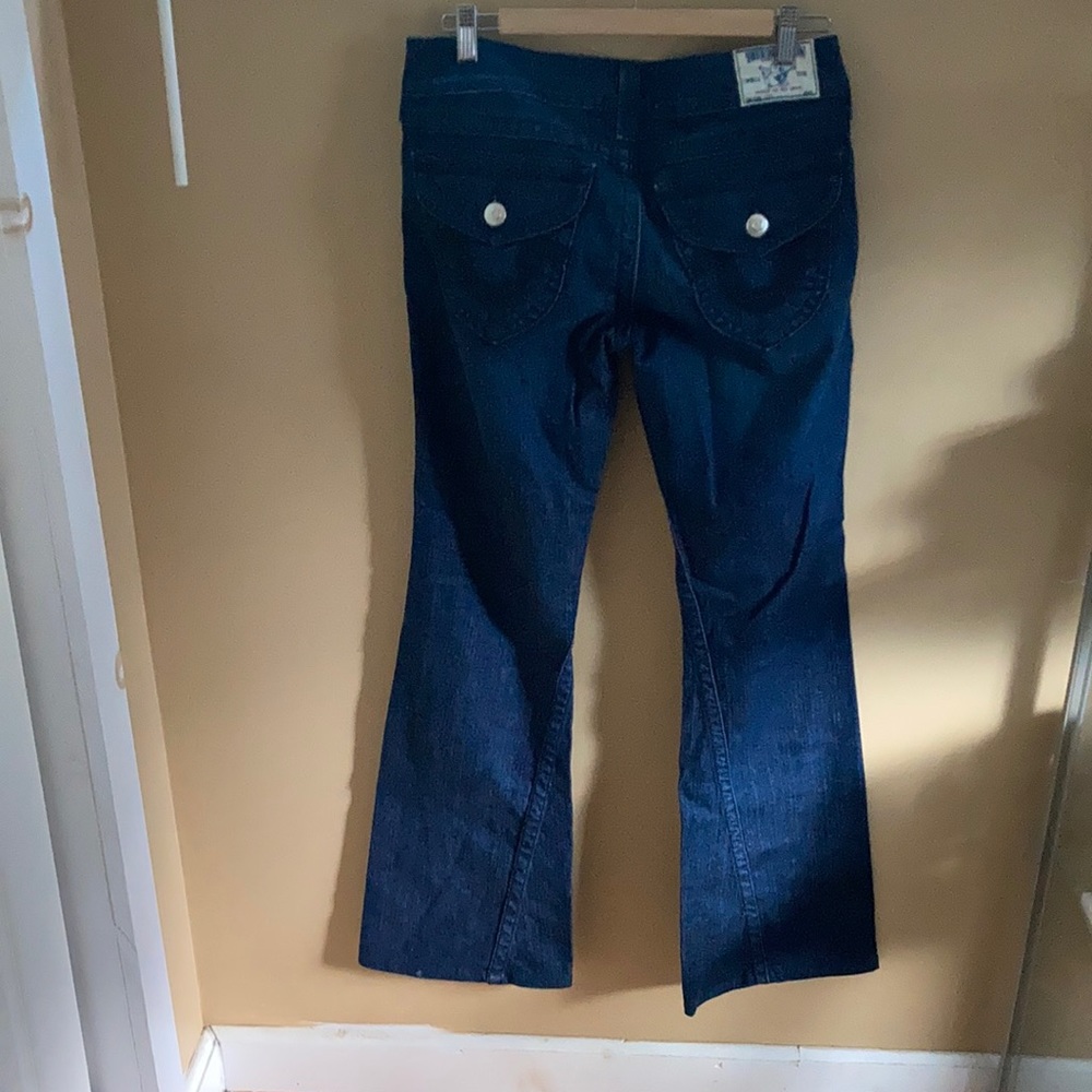 Women’s sz 29 Joey true religion jeans dark blue